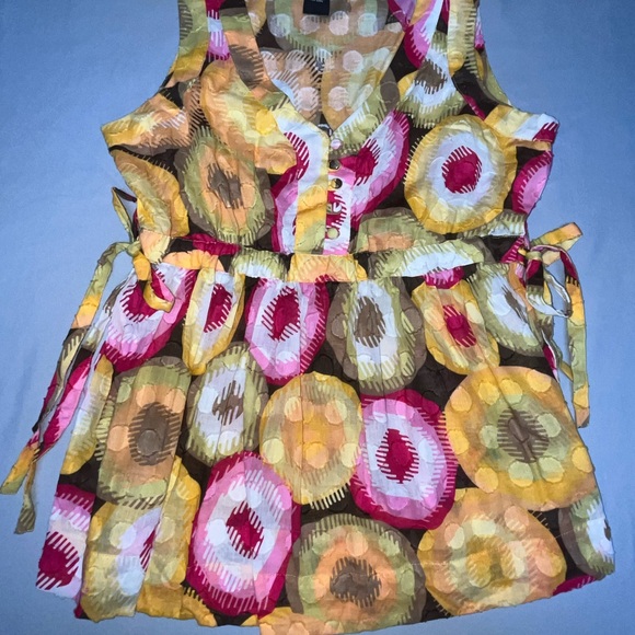 Alexandra Bartlett Tops - Alexandra‎ Bartlett Colorful Sleeveless Patterned Top Size Small